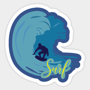 Surf Sticker